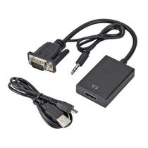 Adaptador Exbom Conversor De Vga Para Hdmi Transmissor Cc-Vha30