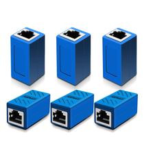 Adaptador extensor de cabo Ethernet RJ45 Coupler Cat 7/6/5e