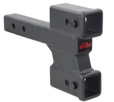 Adaptador extensor de engate duplo para trailer TOPTOW 2 e 10 cm Riser/Drop Adaptador extensor de engate duplo para trailer TOPTOW 2 e 10 cm Riser/Drop