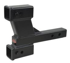 Adaptador extensor de engate duplo para trailer TOPTOW 64089 2,5 cm e 15 cm Adaptador extensor de engate duplo para trailer TOPTOW 64089 2,5 cm e 15 cm