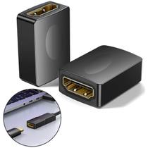 Adaptador Extensor Fêmea X Fêmea Gold Para Cabo Hdmi - Mxt