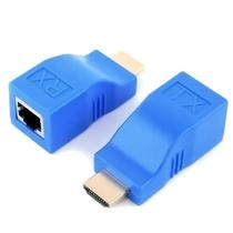 Adaptador Extensor HDMI Via Cabo de Rede RJ45 Até 30m Adaptador Extensor HDMI Via Cabo de Rede RJ45 Até 30m