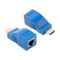 Adaptador Extensor Hdmi via cabo Rj45 Até 30 Metros Adaptador Extensor Hdmi via cabo Rj45 Até 30 Metros