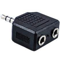 Adaptador Extensor P2 Duplo Para Dois Fone de Ouvido Com Som Estéreo