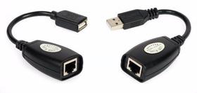 Adaptador Extensor USB 50 Metros Via Cabo de Rede UTP RJ45 Cat5e - Xdgtl Adaptador Extensor USB 50 Metros Via Cabo de Rede UTP RJ45 Cat5e - Xdgtl