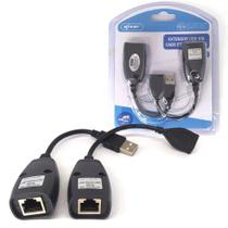 Adaptador / extensor usb via ethernet rj45 - knup - hb-t88