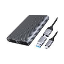 Adaptador Externo ORICO De 10 Gbps Para SSD M.2 NVMe SATA Com Gabinete USB-C E Colete De Adaptador Externo ORICO De 10 Gbps Para SSD M.2 NVMe SATA Com Gabinete USB-C E Colete De