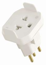 Adaptador Fame Sobrepor Para Tomada Padrao 2p+t 10 Adaptador Fame Sobrepor Para Tomada Padrao 2p+t 10