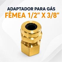 Adaptador Fêmea Para Gás 1.2 pol X 3.8 pol Fogão Cozinha Cooktop Adaptador Fêmea Para Gás 1.2 pol X 3.8 pol Fogão Cozinha Cooktop