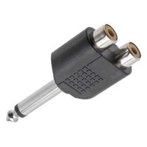 Adaptador Femea RCA Dupla para PLUG P10 Mono (10 Unidades)