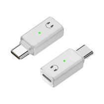 Adaptador FemtoTech iOS Fêmea Para Tipo C Macho OTG USB-C Para Conversor De Fone De Ouvido Lightning