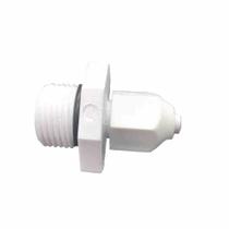 Adaptador filtro 1/2" x Mangueira 1/4" Branco -Planeta água Adaptador filtro 1/2" x Mangueira 1/4" Branco -Planeta água