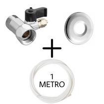 Adaptador Filtro Purificador de Água Electrolux Com Canopla e Mangueira 1m