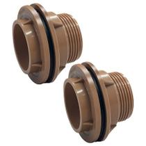 Adaptador Flange 50mm (1.1/2) para Caixa D' Água 2 Unidades