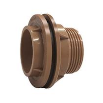 Adaptador Flange 60mm Caixa D' Água Marrom PVC