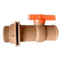 Adaptador Flange Com Registro Esfera Soldável 40mm 1.1/4" Adaptador Flange Com Registro Esfera Soldável 40mm 1.1/4"