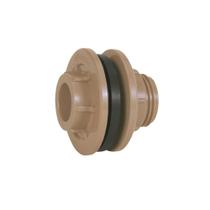 Adaptador Flange p/ Cx D'agua Borracha Vedação 50mmx1.1/2''