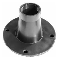 Adaptador Flange Rosca Preto Fiamon Plástico Para Driver - Corneta