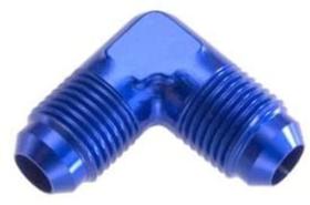 Adaptador Flare Red Horse 821-04-1-04 Macho 90 Azul Adaptador Flare Red Horse 821-04-1-04 Macho 90 Azul