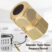 Adaptador Fogao Femea Mangueira Flexivel Adaptador Fogao Femea Mangueira Flexivel