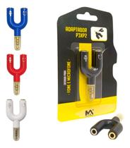 Adaptador Fone E Microfone P3xp2 Maxmidia Max-adp3 MAX-ADP3 Adaptador Fone E Microfone P3xp2 Maxmidia Max-adp3 MAX-ADP3