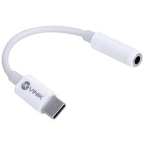 Adaptador Fone Ouvido Celular P2 3.5mm Usb Tipo C 7.1 Audio