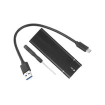 Adaptador Gaveta CASE PARA HD SSD M2 SATA NGFF BM X USB 3.1 TIPO C USB