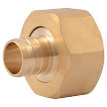 Adaptador giratório SharkBite Brass Crimp 3/4 x 1 polegada PEX