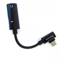 Adaptador H'Maston Metal Typer C Charge audio cable 2 in 1