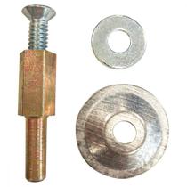 Adaptador Haste/Flange Para Disco Borracha 1/4'' Mil Kits - M 5