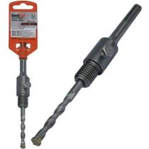 Adaptador haste p/serra copo 110mmx16mm encaixe sds plus bestfer