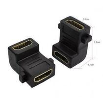 Adaptador HDMI 90 Graus Fêmea