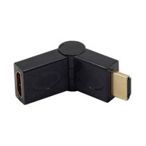 Adaptador Hdmi Ângulo De 90 A 180 Graus (Hdmi M X Hdmi F)