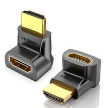 Adaptador Hdmi Cotovelo - 270º Macho X Fêmea 2.0 Tv Painel
