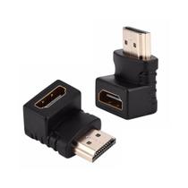 Adaptador HDMI EVUS Macho para HDMI Femea Angulo 90O