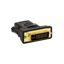 Adaptador HDMI Fêmea x DVI Macho (24+5) - SOLUCAO