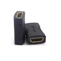 Adaptador Hdmi Femea X Femea Emenda Extensor Conector D Cabo