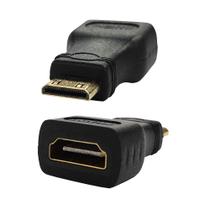 Adaptador HDMI Femea X Mini HDMI Macho