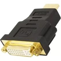 Adaptador Hdmi Macho X Dvi-d Fêmea 24+5 Conectores Banhados