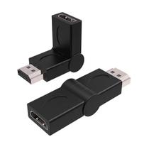 Adaptador hdmi macho x hdmi femea articulado adap0010