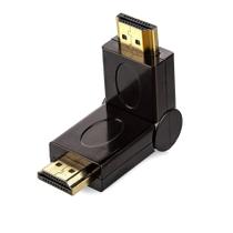 ADAPTADOR HDMI MACHO X HDMI MACHO 90 x 180 GRAUS