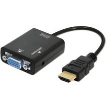 Adaptador Hdmi Para Vga Com Saída De Áudio P2 Tomate