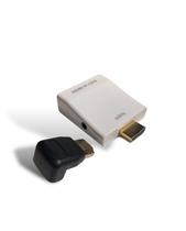 Adaptador hdmi para vga Conversor Audio e Vídeo