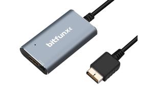 Adaptador HDMI Premium Compativel com PS1 e PS2 (Playstation 1 e Playstation 2) Bitfunx