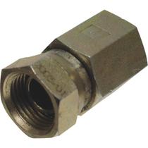 Adaptador hidráulico Apache 39004625 1/4" macho x 1/4" fêmea