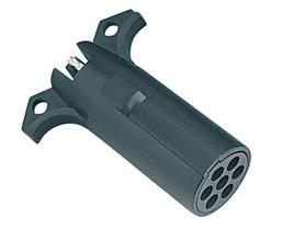 Adaptador Hopkins Towing Solutions de 7 vias para 4 fios planos Adaptador Hopkins Towing Solutions de 7 vias para 4 fios planos
