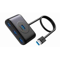 Adaptador HUB Ugreen, 4 Portas USB 3.0, 0.5m, Preto - UG-20290 Adaptador HUB Ugreen, 4 Portas USB 3.0, 0.5m, Preto - UG-20290
