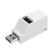 Adaptador HUB USB 3.0 Extensor Para PC Laptop 1 Para 3 Portas Leitor De Cartão USB 2.0 Mini Caixa
