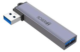 Adaptador Hub Usb 3 em 1 com 2 saída Tipo C Adaptador Hub Usb 3 em 1 com 2 saída Tipo C