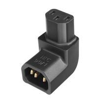 Adaptador IEC AudioQuest IEC901 fêmea para macho de ângulo reto Adaptador IEC AudioQuest IEC901 fêmea para macho de ângulo reto